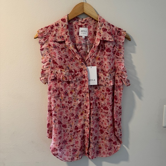 MISA LOS ANGELES Summer Ditsy Jessica blouse and Marina skirt. NWT!! - Picture 6 of 9